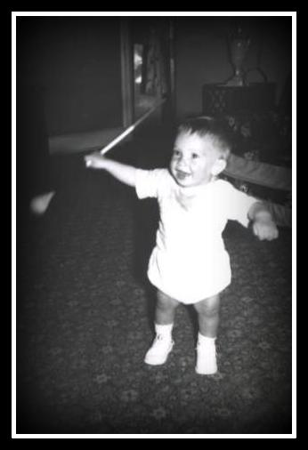 Portrait of the author as a young baton twirler - copyright 2012 by Anthony Buccino, all rights reserved.