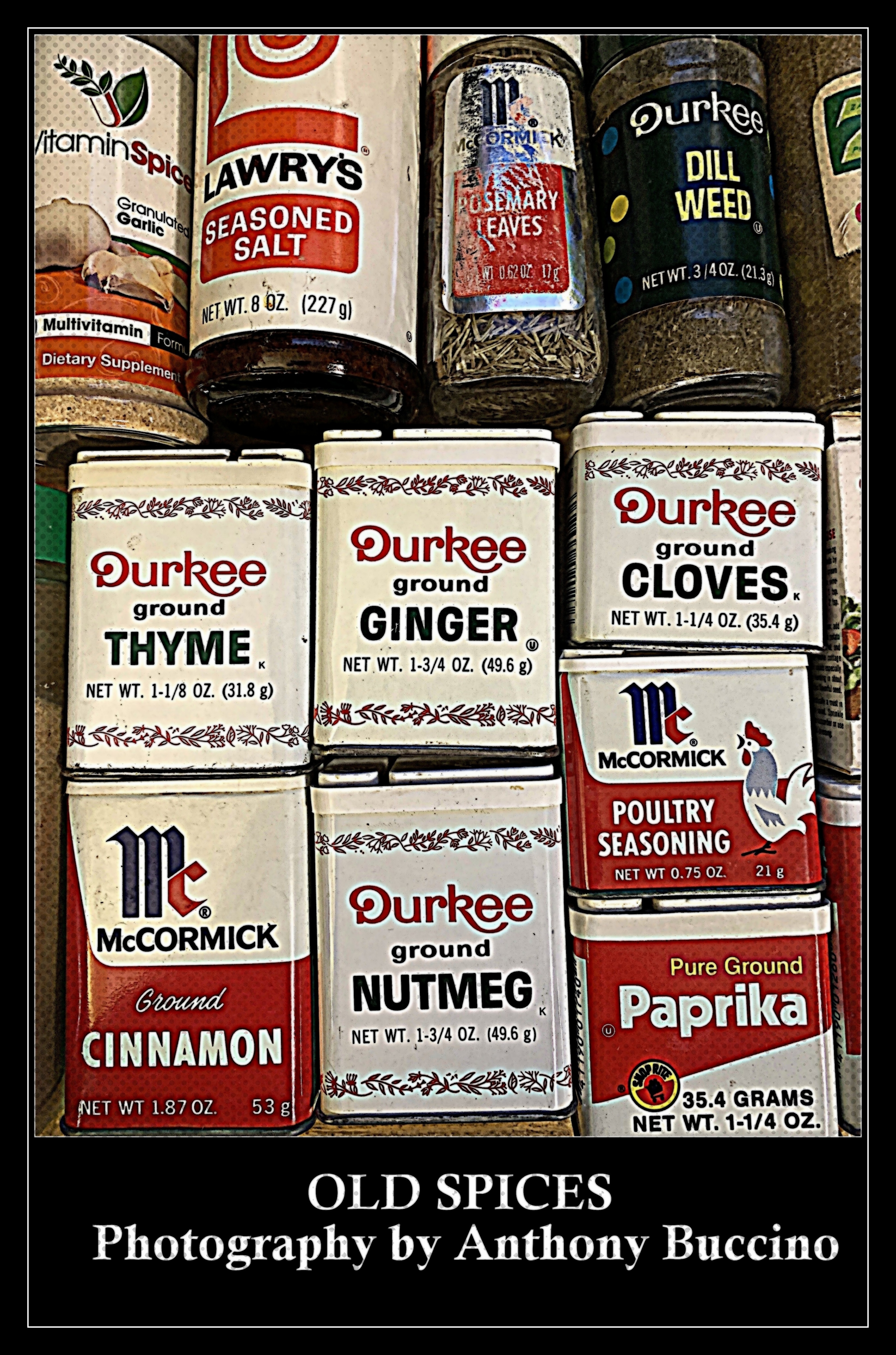 OLD SPICES Photography by Anthony Buccino