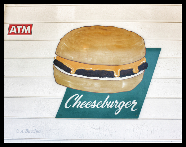 Say 'cheeseburger', Eddies Grill, Geneva on the Lake, Ohio,  A Buccino 