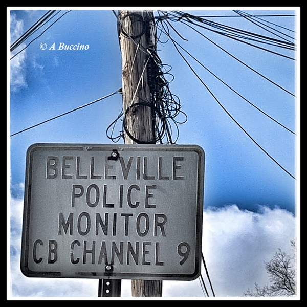 Belleville Police Monitor CB Channel 9, Belleville NJ, 2023  A Buccino