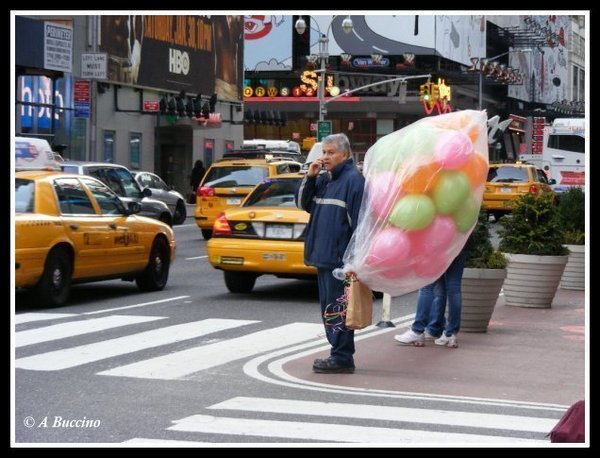Balloon Delivery, NYC, 2010  A Buccino 