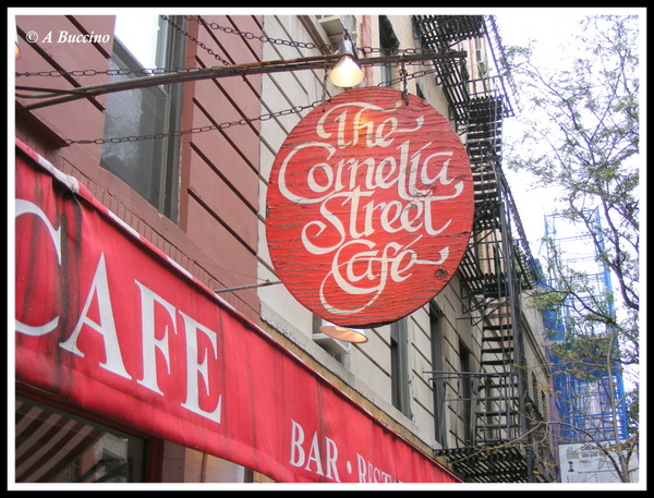 The Cornelia Street Cafe, Greenwich Village, NYC, 2009  A Buccino 