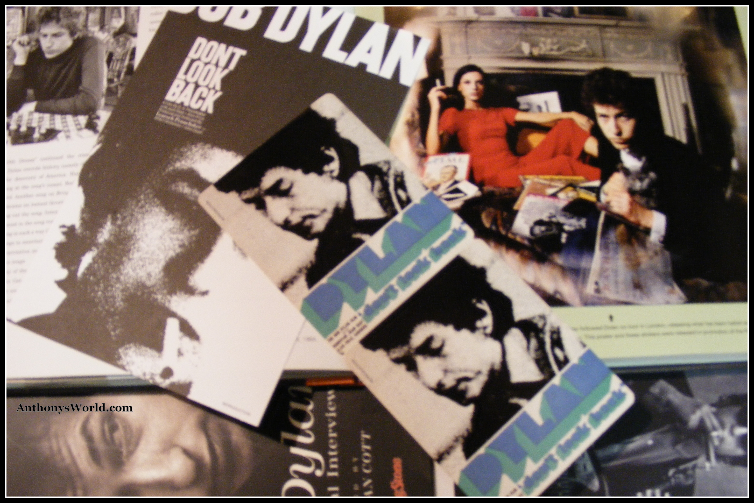 Bob Dylan collage  2011 by Anthony Buccino, all rights reserved.