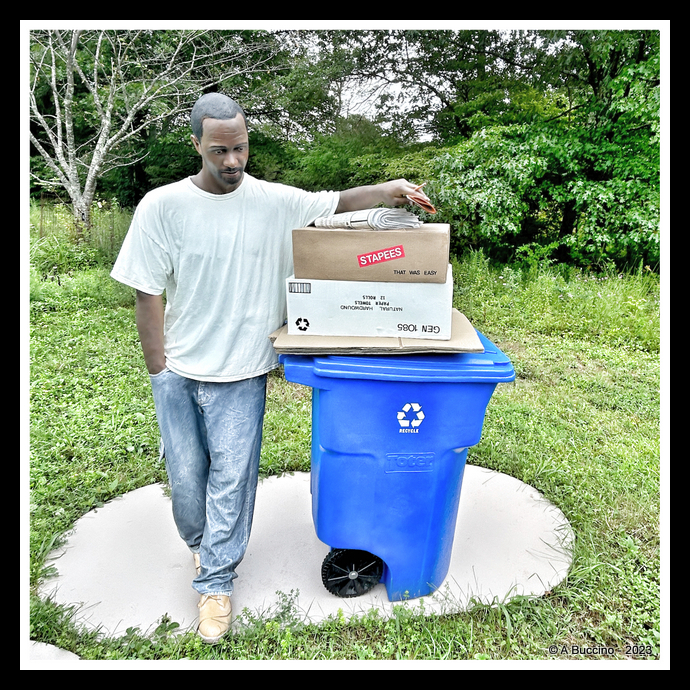 No Way!, Seward Johnson, Willowwood Arboretum, ABuccino