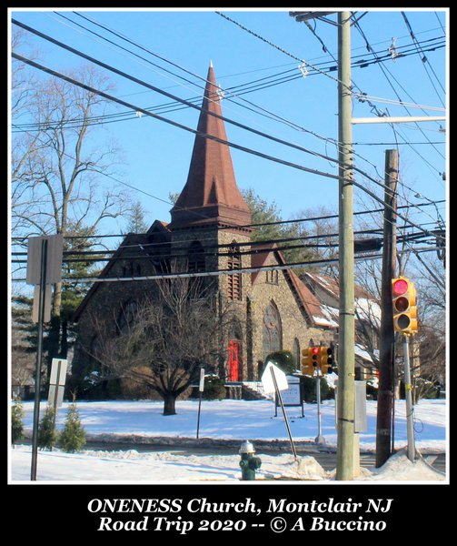 Oneness Church, Montclair NJ, Northwest NJ Road Trip 2020, © A Buccino 