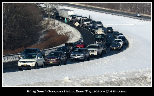 U.S. Route 15, bridge falling down, Northwest NJ Road Trip 2020,  A Buccino 