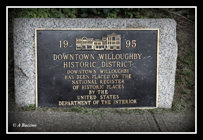 Downtown Willoughby Historic District, Willoughby Ohio,  A Buccino 