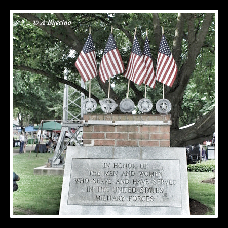 Armed Service Memorial, Willoughby Ohio, © A Buccino 