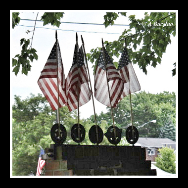 Honoring US Armed Forces, Willoughby Ohio, © A Buccino 