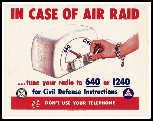 Conelrad, AM Radio, Civil Defense, 