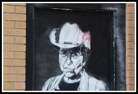 Bob Dylan Wall Mural, Asbury Park NJ, December 2022 © A Buccino