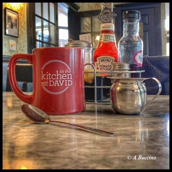 In the Kitchen With David, coffee mug