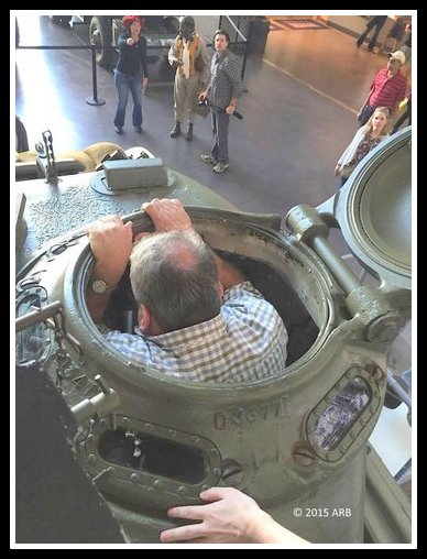 Draftee the WWII Sherman tank at the National WW2 Museum