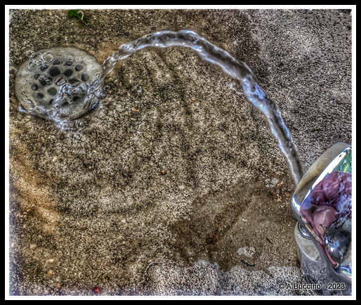 Water Fountain Stream, Merit Award, 2023  A Buccino, Essex Photo Club