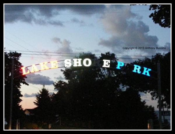 Lake Shore Park Sign,Ashtabula, Ohio, 2013 © A Buccino