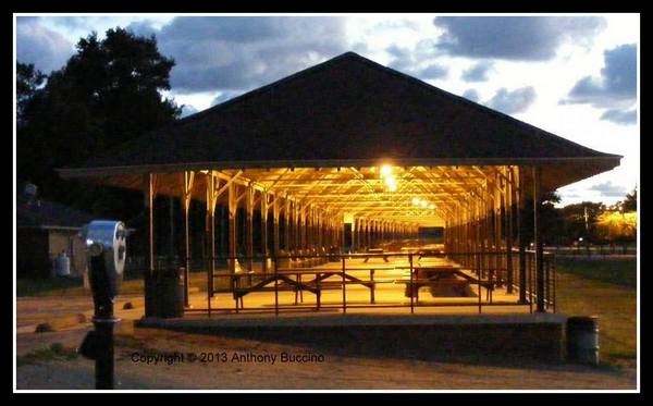 Lake Shore Park, Ashtabula, Ohio, Night Photo, 2013  A Buccino