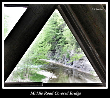 Century Bridge, Middle Road Covered Bridge, Conneaut, Ashtabula County