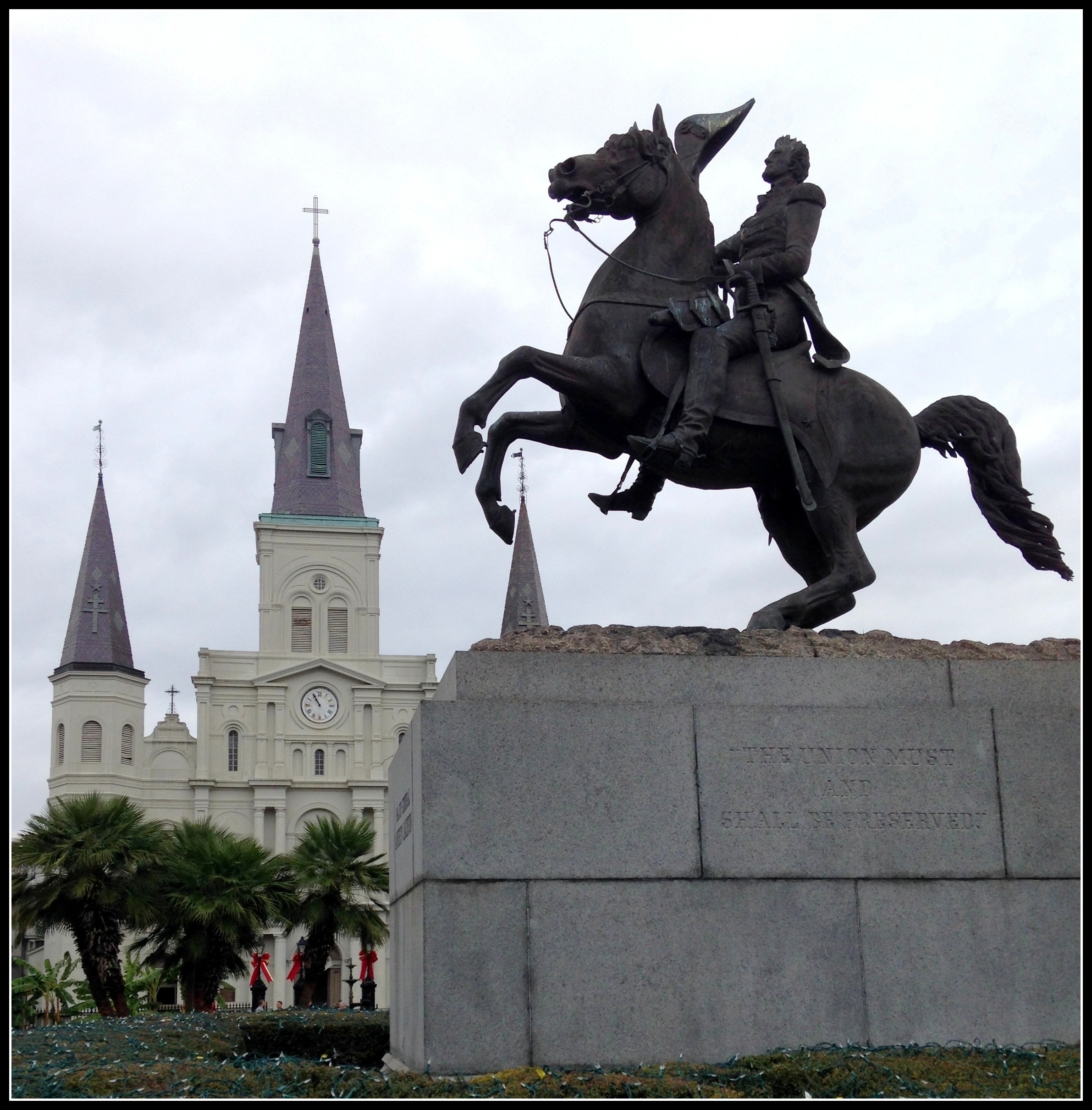 Jackson Square/Cathedral, New Orleans, La. by Anthony Buccino