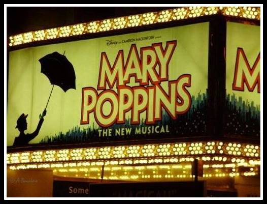 Mary Poppins Musical, New York City, Night Photography, © Anthony Buccino