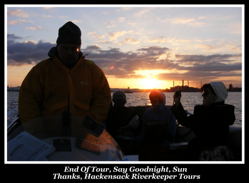 Newark Bay Sunset, Hackensack Riverkeeper, photo Anthony Buccino