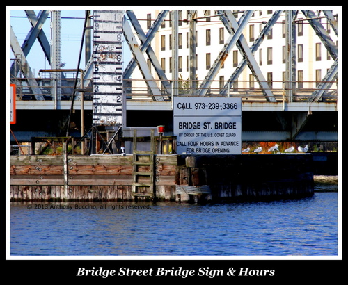 Passaic River Bridge Street Bridge - photo Anthony Buccino