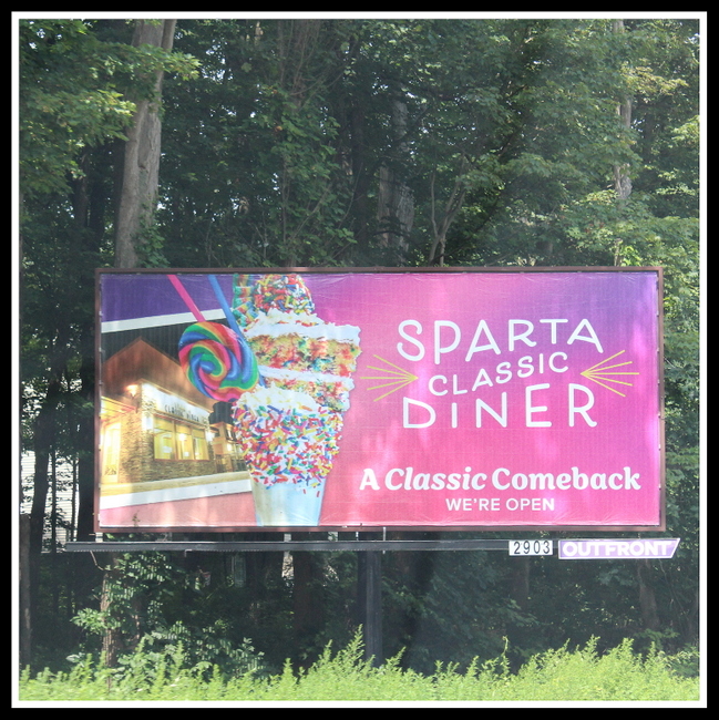 Route 15, Sparta Classic Diner, Northwest NJ Road Signs,  Anthony Buccino 