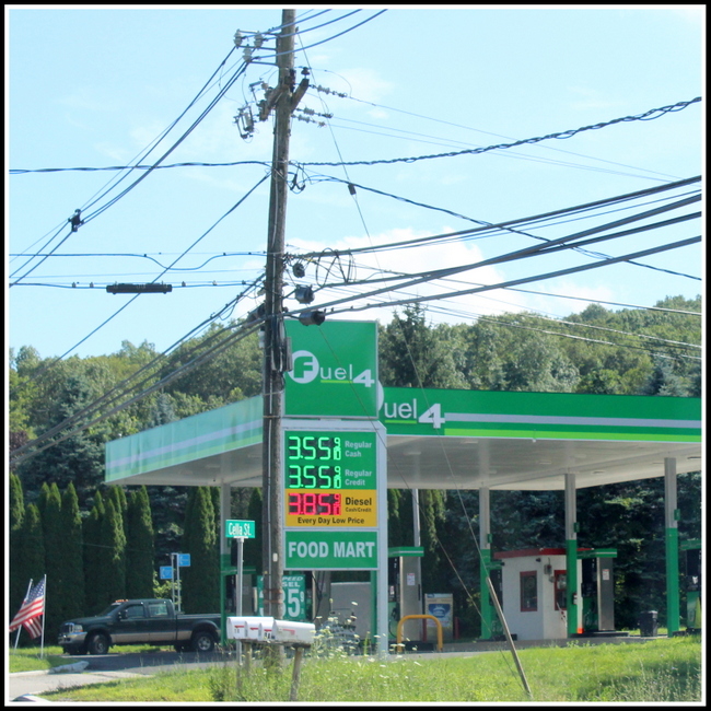 Fuel4, gas station, food mart, Northwest NJ Road Signs, © Anthony Buccino 