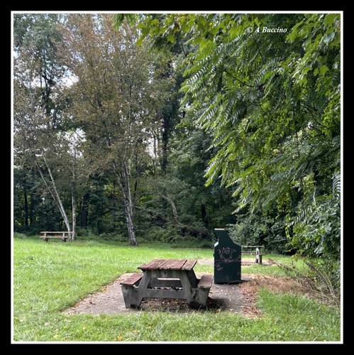 Picnic, hiking, I-80 West Lookout, NJ, 2023,  A Buccino