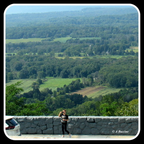 Turn Around View, I-80E Scenic Lookout, Allamuchy NJ, 2023,  A Buccino