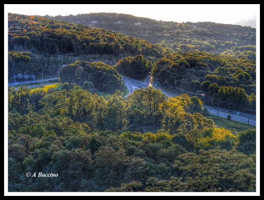 I-80 East Scenic Lookout, Allamuchy NJ, 2007,  A Buccino