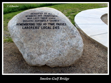 Smolen-Gulf Bridge, Ashtabula Ohio, Covered Bridges of Ashtabula County,  A Buccino