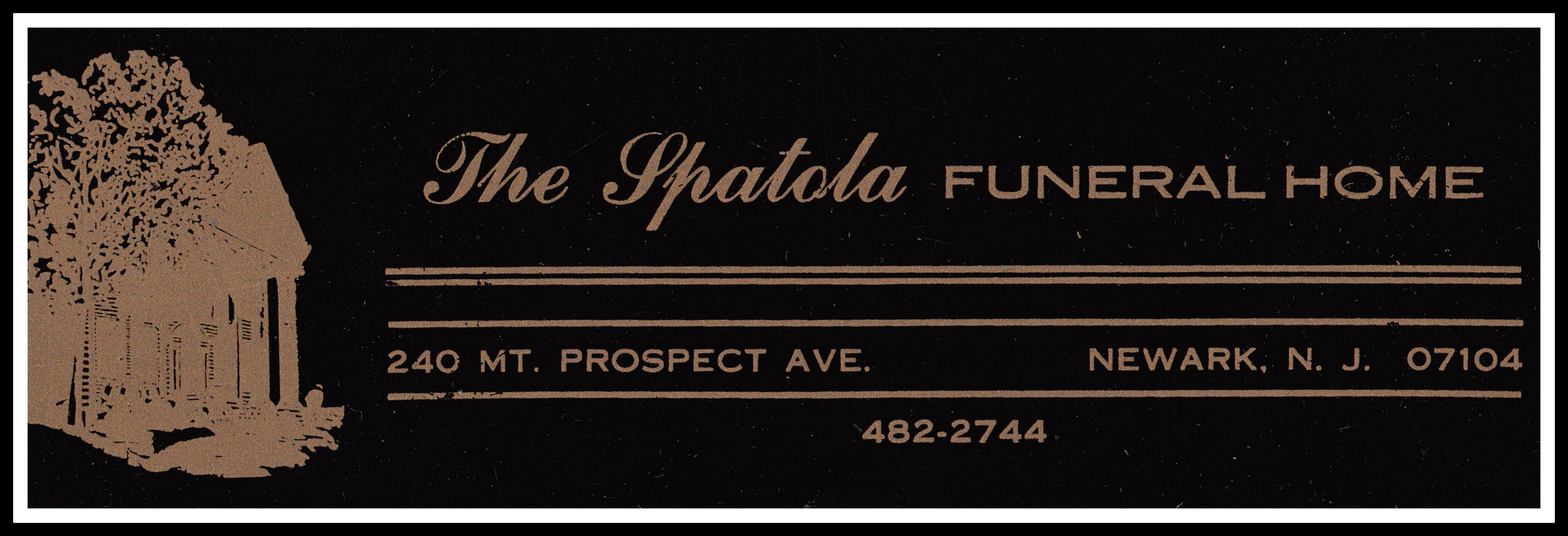 Spatola Home for Funerals, Newark, N.J.