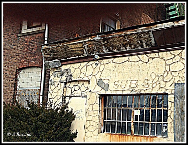 Subs, Gone Now, Central Avenue, East Newark NJ, 2018  A Buccino 