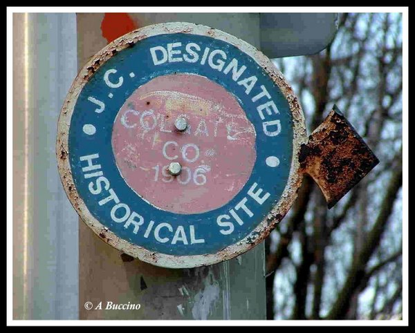 Colgate Co 1906, Historical Site, Jersey City, 2005 © A Buccino 