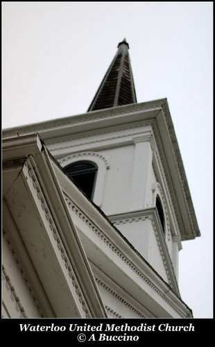 Waterloo United Methodist Church, Waterloo Village, NJ, Morris Canal,  historic building,  A Buccino