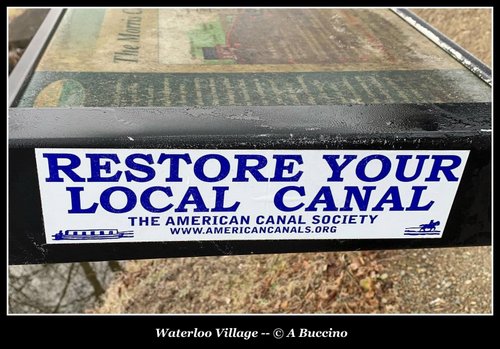 RESTORE YOUR LOCAL CANAL, American Canal Society, Morris Canal