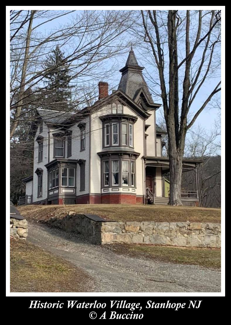 Waterloo Village, NJ, Morris Canal,  historic building,  A Buccino