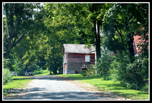 Back road, private, do not enter, this means you. 