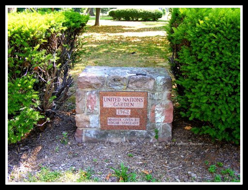 United Nations Gardens - Nutley NJ - photo by Anthony Buccino